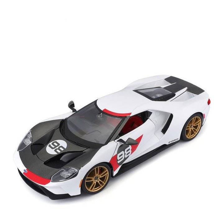 Maisto Ford GT Heritage 2021 1:18 bílá