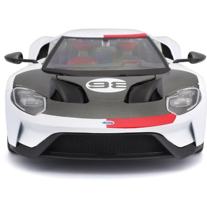 Maisto Ford GT Heritage 2021 1:18 bílá