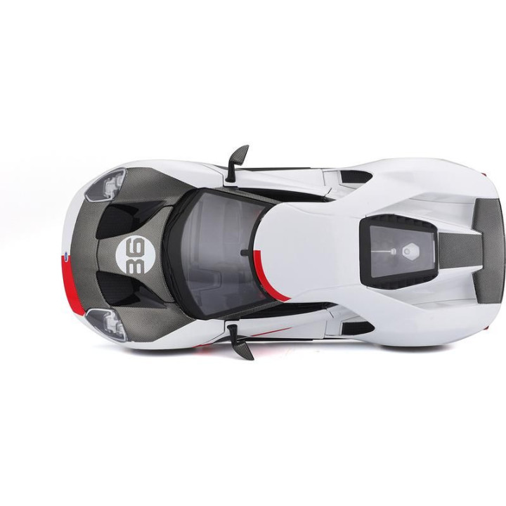 Maisto Ford GT Heritage 2021 1:18 bílá