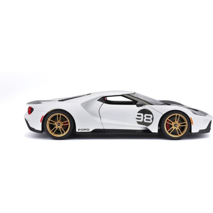 Maisto Ford GT Heritage 2021 1:18 bílá