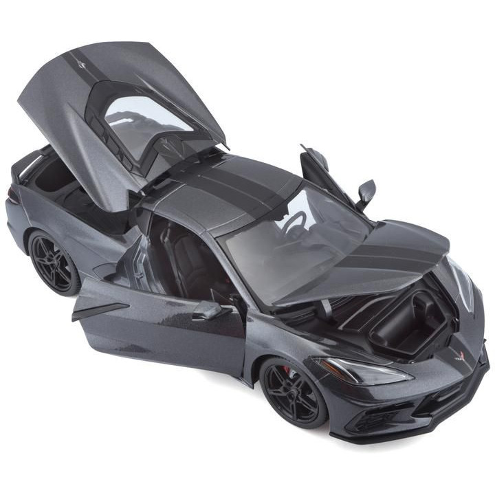 Maisto Chevrolet Corvette Stingray 2020 1:18 šedá