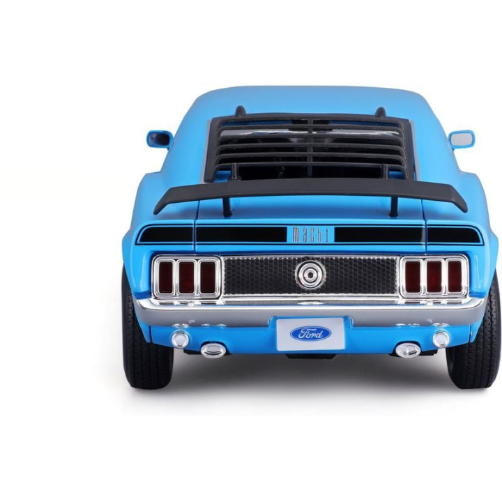 Maisto Ford Mustang Mach 1 1970 1:18 modrá