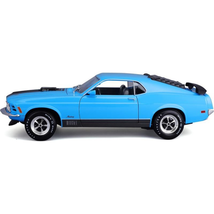 Maisto Ford Mustang Mach 1 1970 1:18 modrá