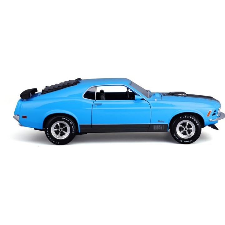 Maisto Ford Mustang Mach 1 1970 1:18 modrá