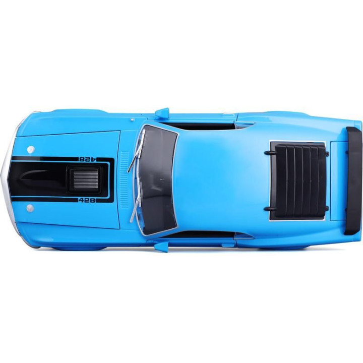 Maisto Ford Mustang Mach 1 1970 1:18 modrá