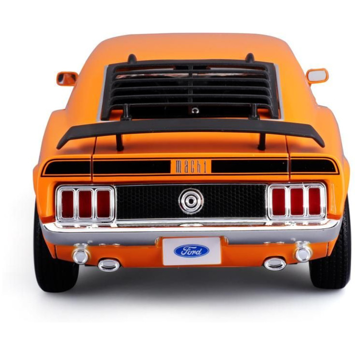 Maisto Ford Mustang Mach 1 1970 1:18 oranžová