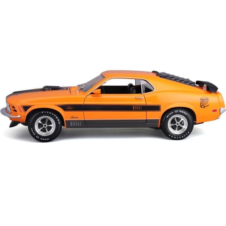 Maisto Ford Mustang Mach 1 1970 1:18 oranžová