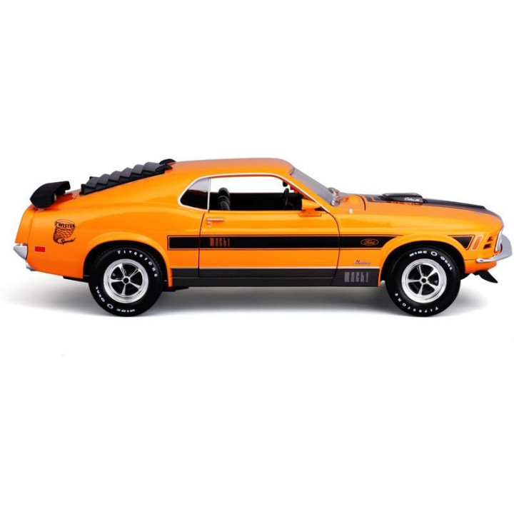 Maisto Ford Mustang Mach 1 1970 1:18 oranžová