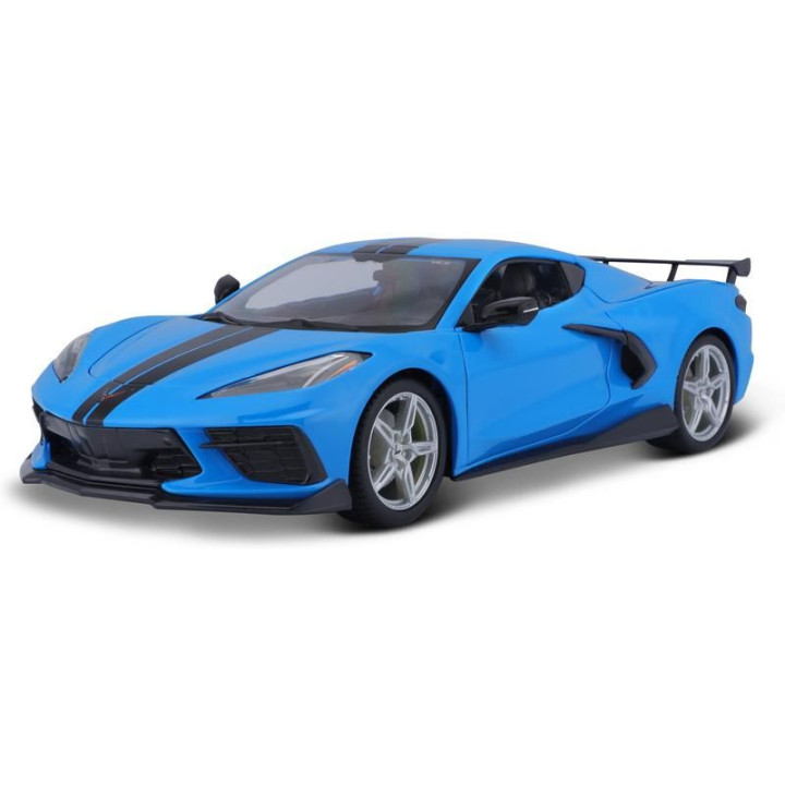 Maisto Chevrolet Corvette Stingray Coupe 2020 1:18 modrá