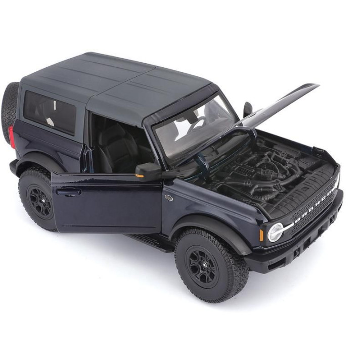 Maisto Ford Bronco Wildtrak 2021 1:18 modrá metalíza