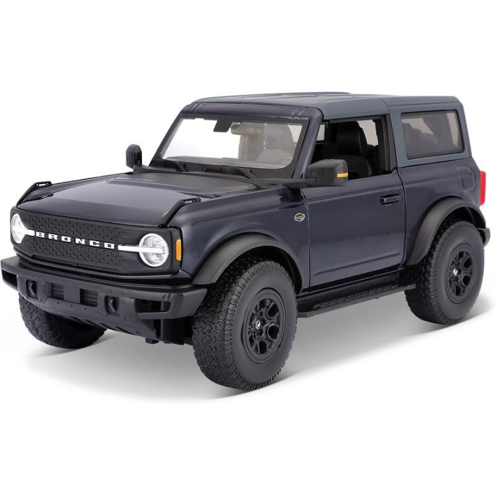Maisto Ford Bronco Wildtrak 2021 1:18 modrá metalíza