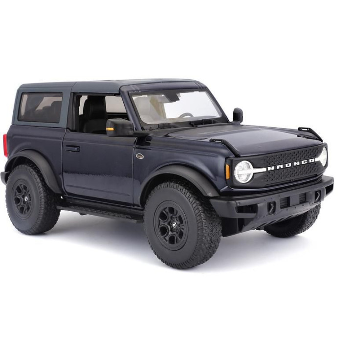 Maisto Ford Bronco Wildtrak 2021 1:18 modrá metalíza