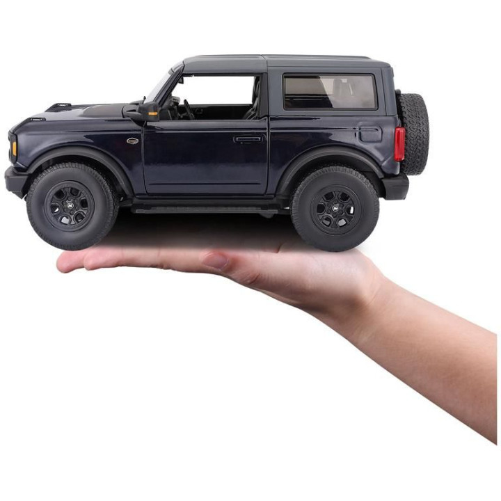 Maisto Ford Bronco Wildtrak 2021 1:18 modrá metalíza
