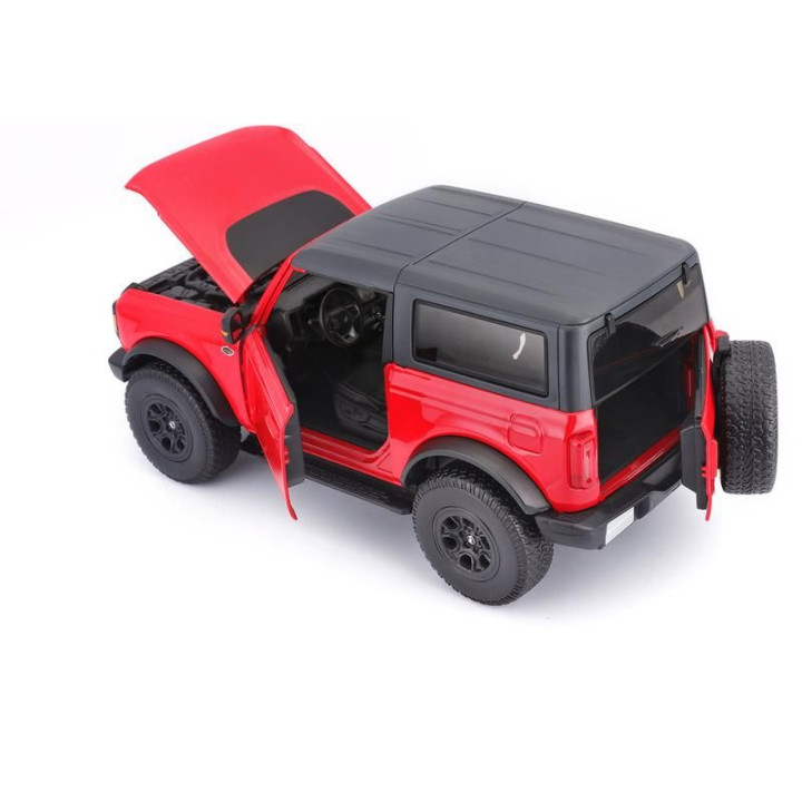 Maisto Ford Bronco Wildtrak 2021 1:18 červená