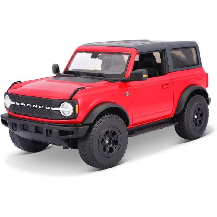 Maisto Ford Bronco Wildtrak 2021 1:18 červená