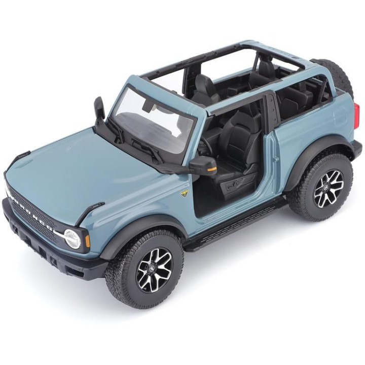 Maisto Ford Bronco Badlands 2021 1:18 modrá