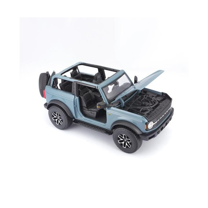 Maisto Ford Bronco Badlands 2021 1:18 modrá
