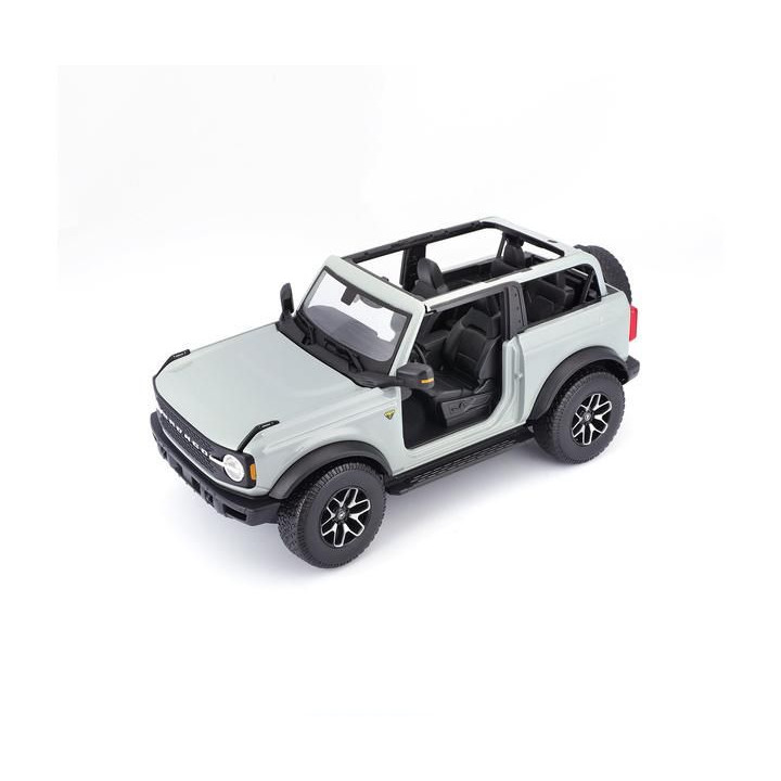 Maisto Ford Bronco Badlands 2021 1:18 kaktusově šedá