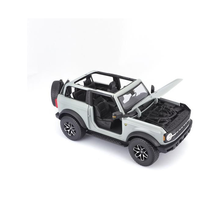 Maisto Ford Bronco Badlands 2021 1:18 kaktusově šedá