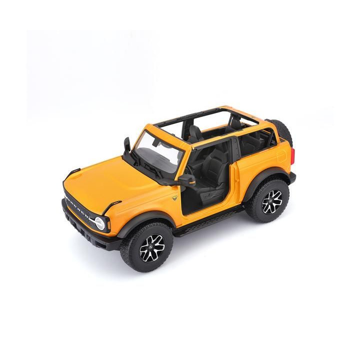 Maisto Ford Bronco Badlands 2021 1:18 oranžová