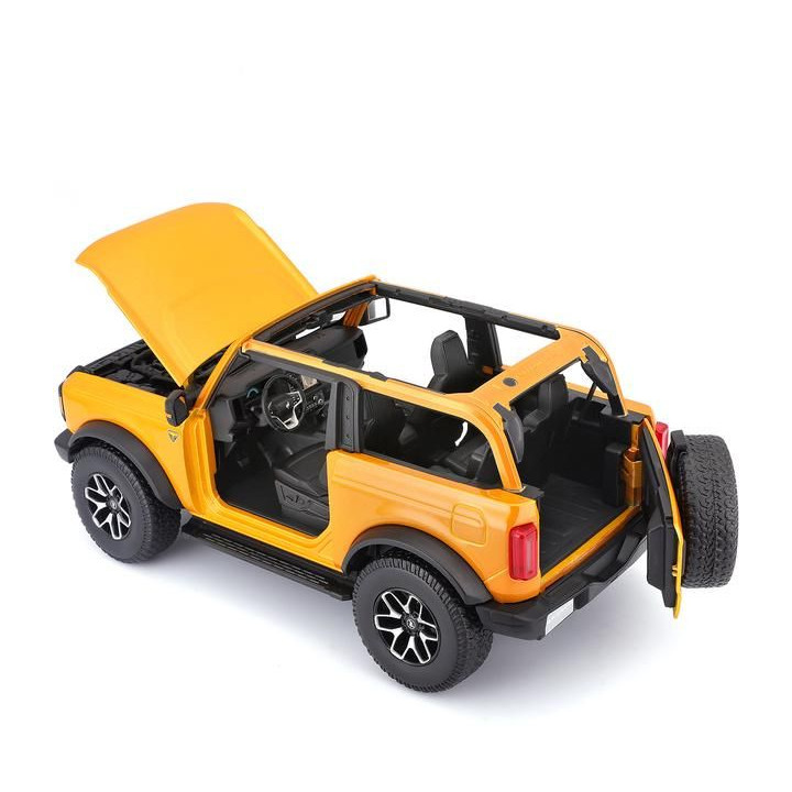 Maisto Ford Bronco Badlands 2021 1:18 oranžová