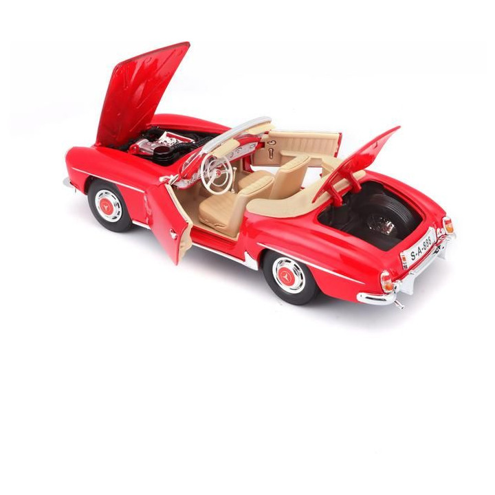 Maisto Mercedes-Benz 190SL 1955 1:18 červená