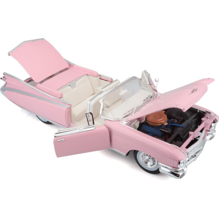 Maisto Cadillac Eldorado Biarritz 1959 1:18 růžová
