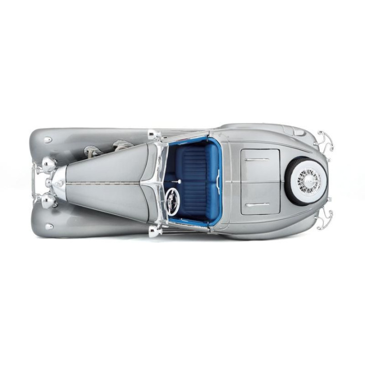 Maisto Mercedes-Benz 500 K Typ Specialroadster 1936 1:18 šedá metalíza