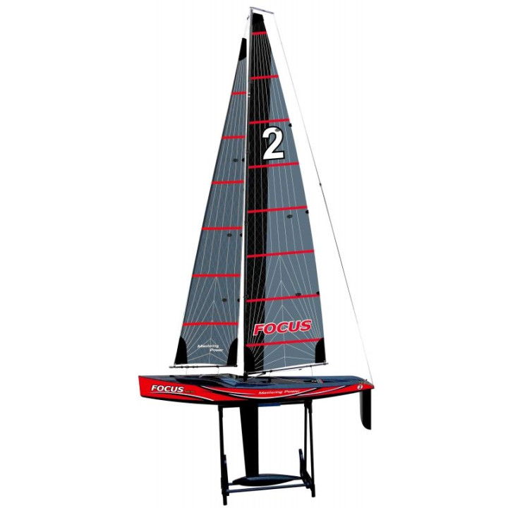 Focus V3 RTR plachetnice - červená