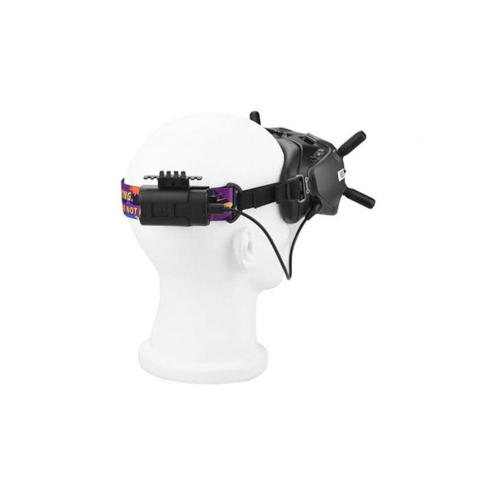 DJI Goggles 2 - Držák aku s držák kabelu