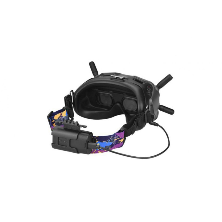 DJI Goggles 2 - Držák aku s držák kabelu