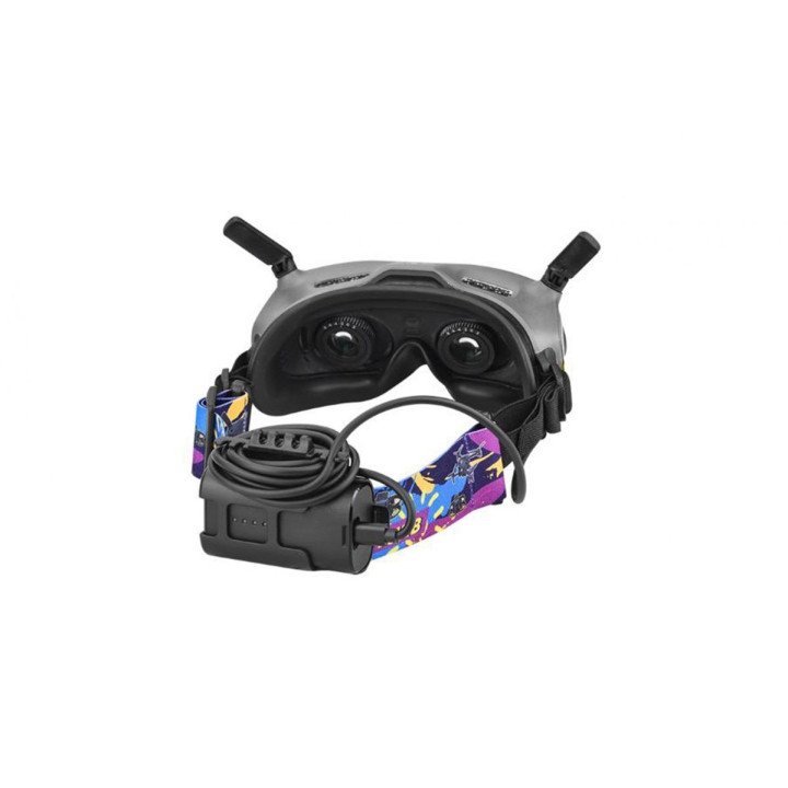 DJI Goggles 2 - Držák aku s držák kabelu
