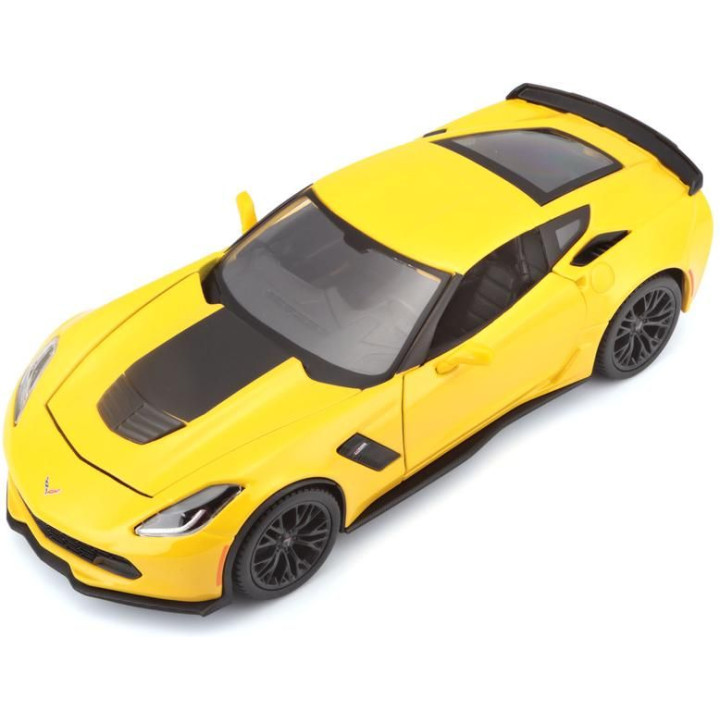 Maisto Corvette Z06 2015 1:24 žlutá