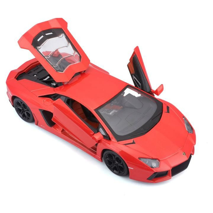 Maisto Lamborghini Aventador Coupé 1:24 oranžová metalíza