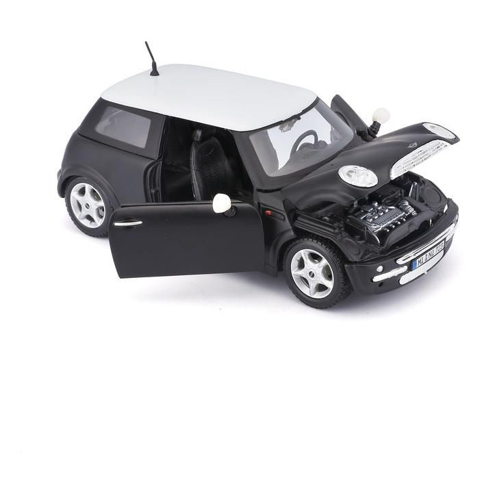 Maisto Mini Cooper 1:24 černá matná