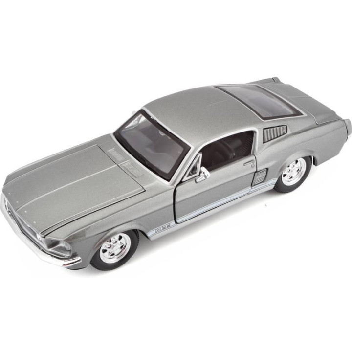 Maisto Ford Mustang GT 1967 1:24 šedá metalíza