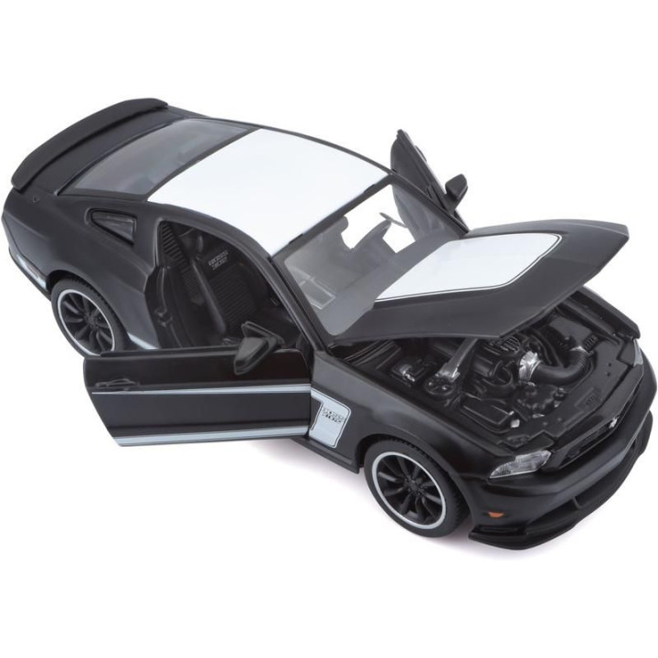 Maisto Ford Mustang Boss 302 1:24 černá matná