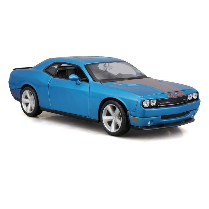 Maisto Dodge Challenger SRT8 2008 1:24 modrá metalíza