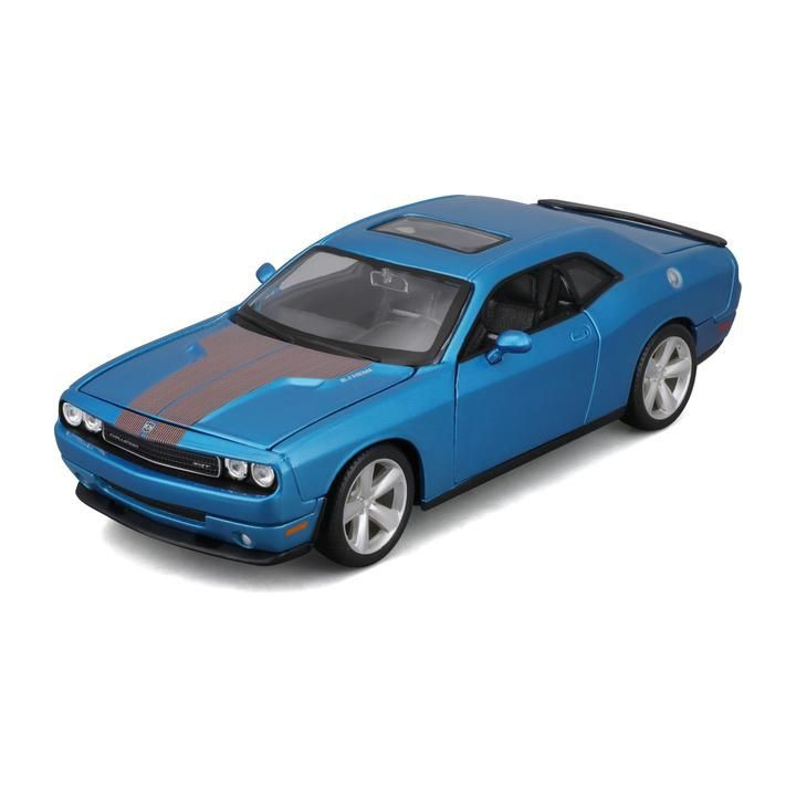 Maisto Dodge Challenger SRT8 2008 1:24 modrá metalíza