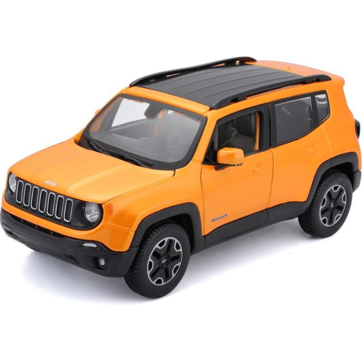 Maisto Jeep Renegade 1:24 oranžová