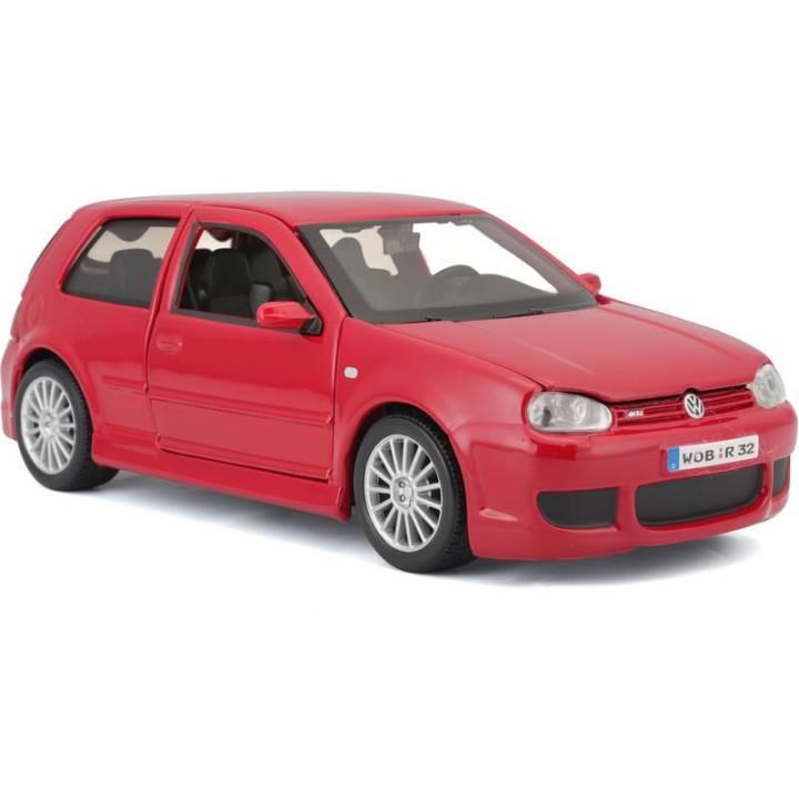 Maisto Volkswagen Golf R32 1:24 červená