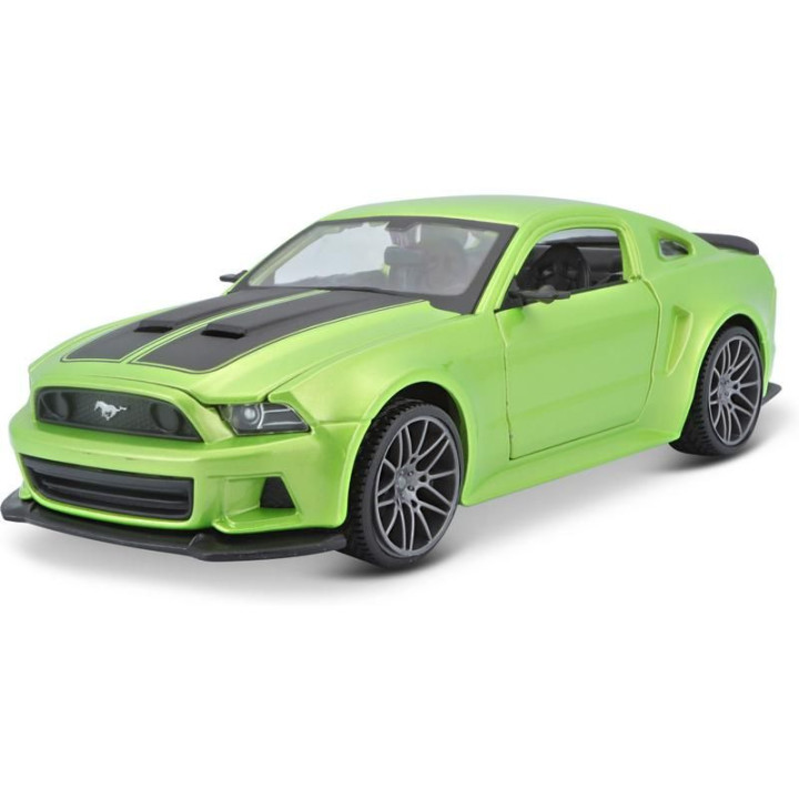 Maisto Ford Mustang Street Racer 2014 1:24 matná zelená