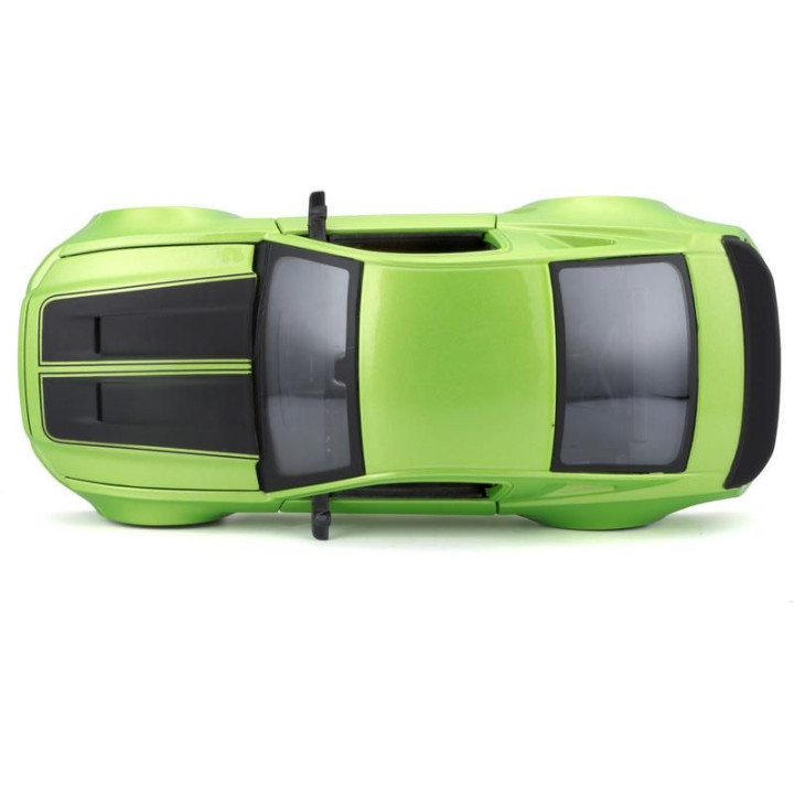 Maisto Ford Mustang Street Racer 2014 1:24 matná zelená