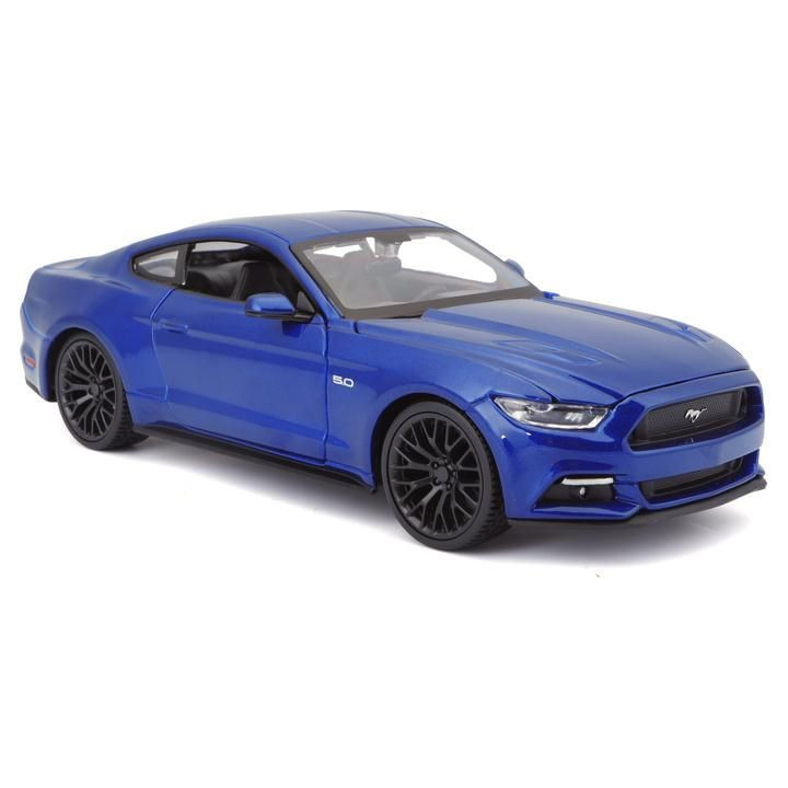 Maisto Ford Mustang GT 2015 1:24 modrá metalíza