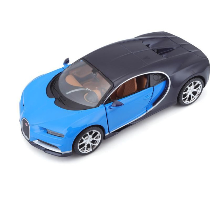 Maisto Bugatti Chiron 1:24 modrá