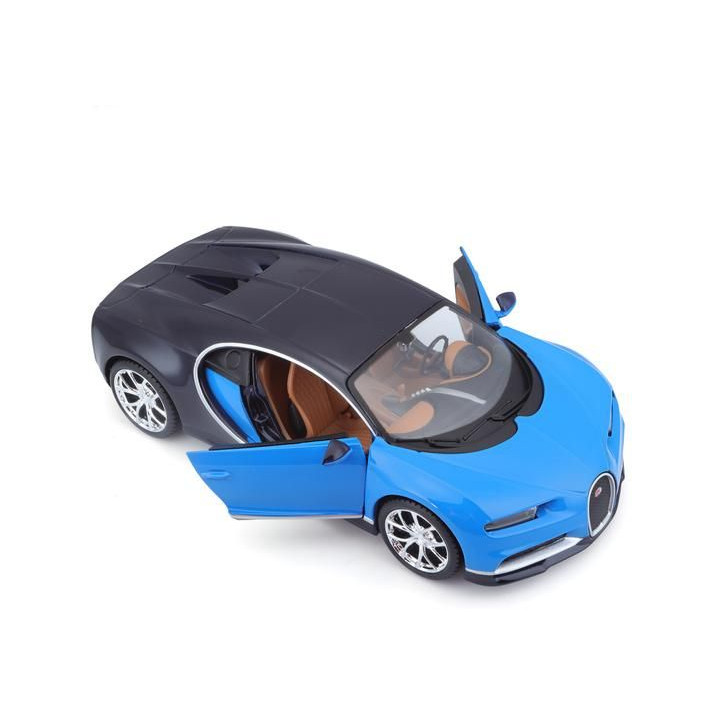 Maisto Bugatti Chiron 1:24 modrá