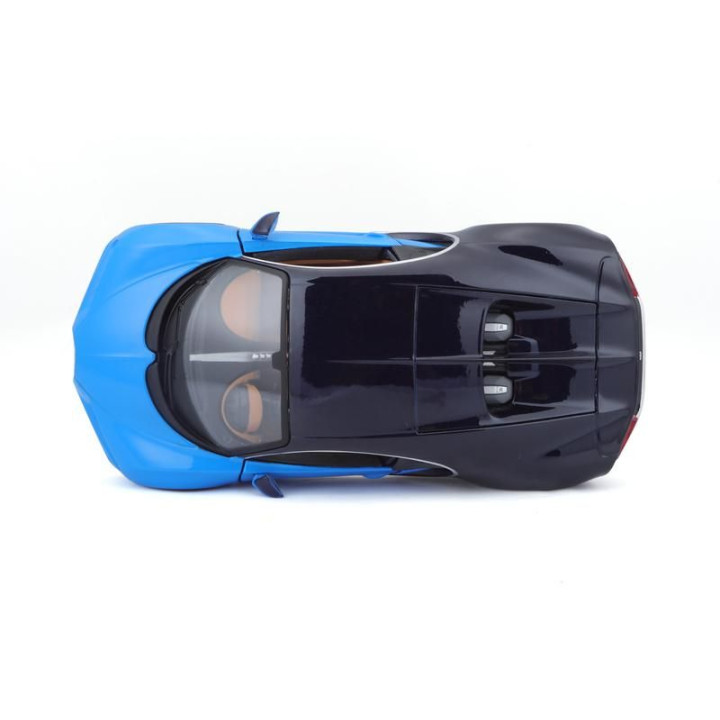 Maisto Bugatti Chiron 1:24 modrá