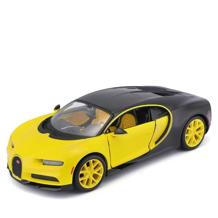 Maisto Bugatti Chiron 1:24 žluto-černá