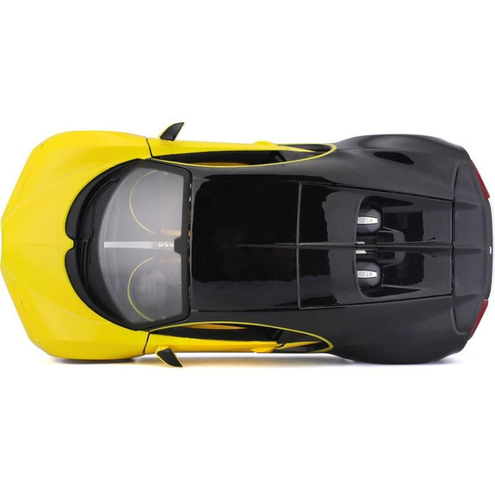 Maisto Bugatti Chiron 1:24 žluto-černá