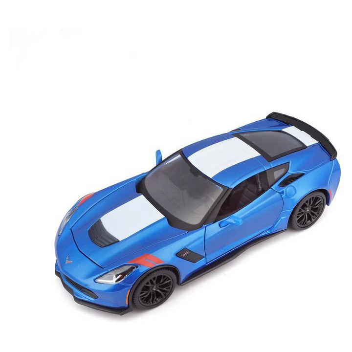 Maisto Corvette Grand Sport 2017 1:24 modrá metalíza